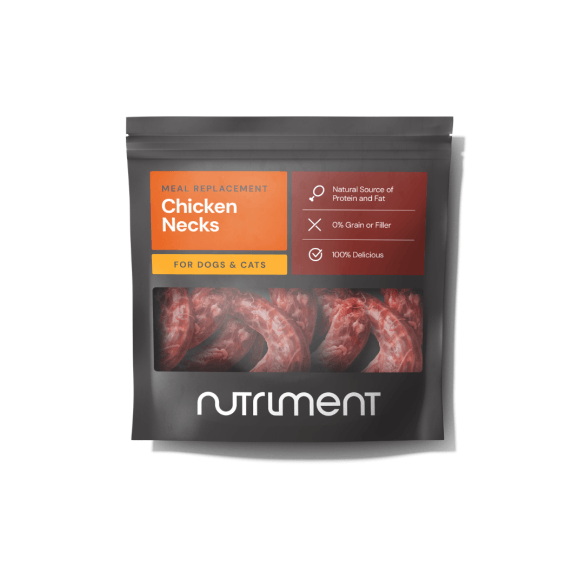 Nutriment Chicken Necks Raw Dog Food - 1Kg