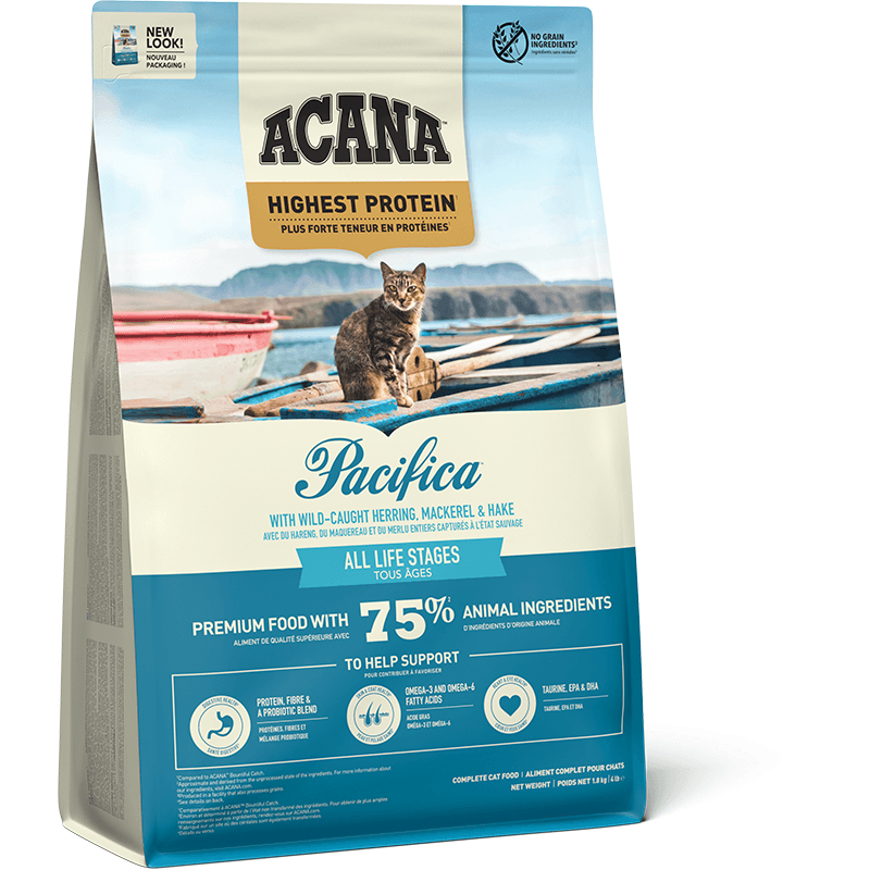 Acana Pacifica Dry Cat Food - 1.8Kg