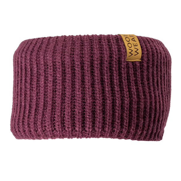 Woof Wear Ribbed Headband In Plum - Single