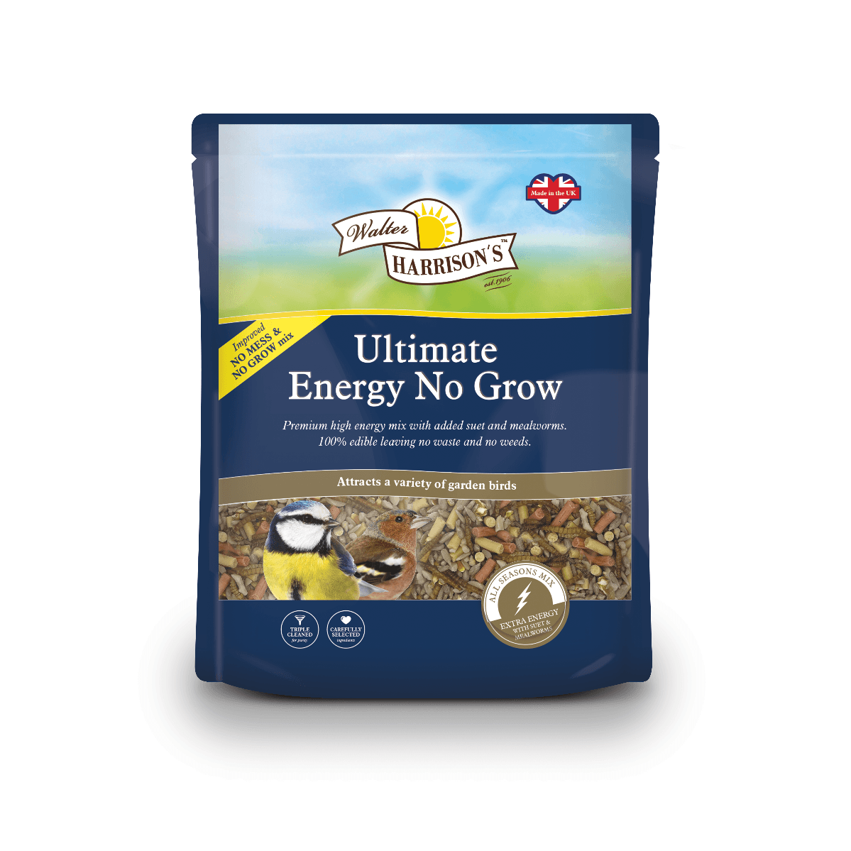 Walter Harrisons Walter Harrison's Ultimate Energy No Grow Bird Food - 2Kg