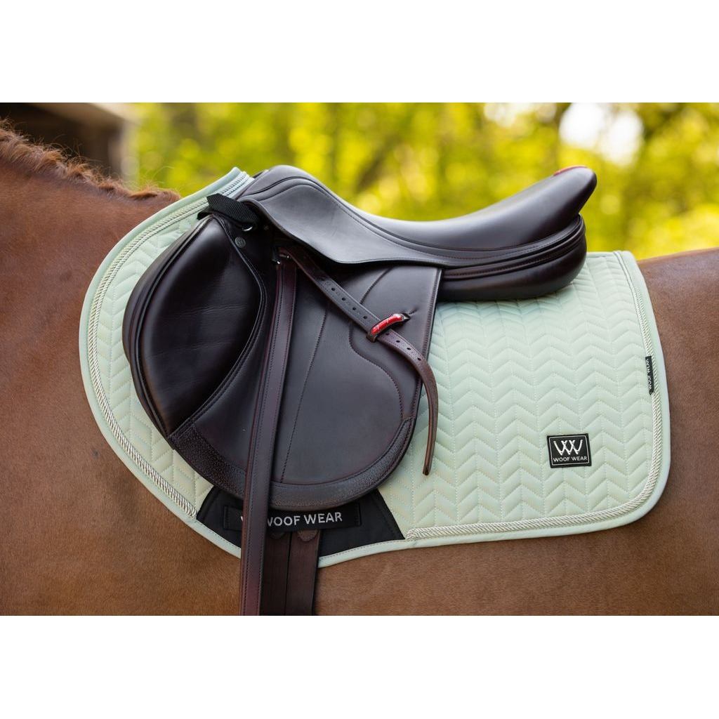 Woof Wear Herringbone Cc Pad | Sage - Full Silver