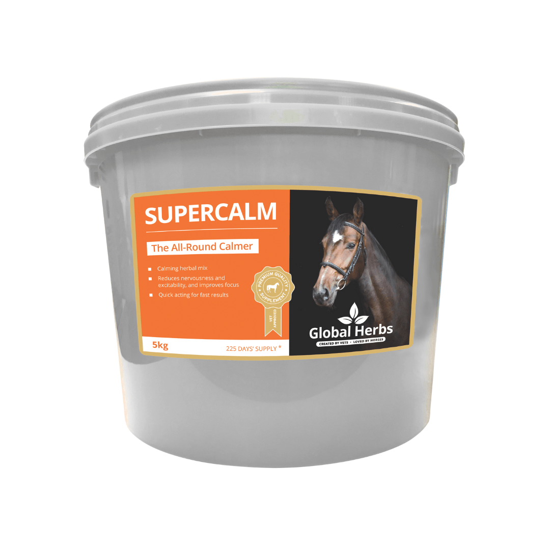 Global Herbs Supercalm For Horses - Powder - Tub 5Kg