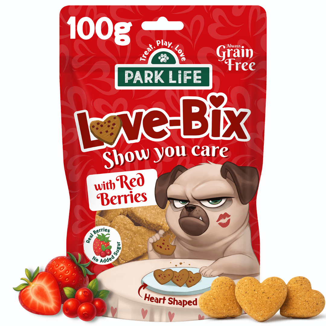 Park Life Love-Bix Berries For Dogs - Red 100G