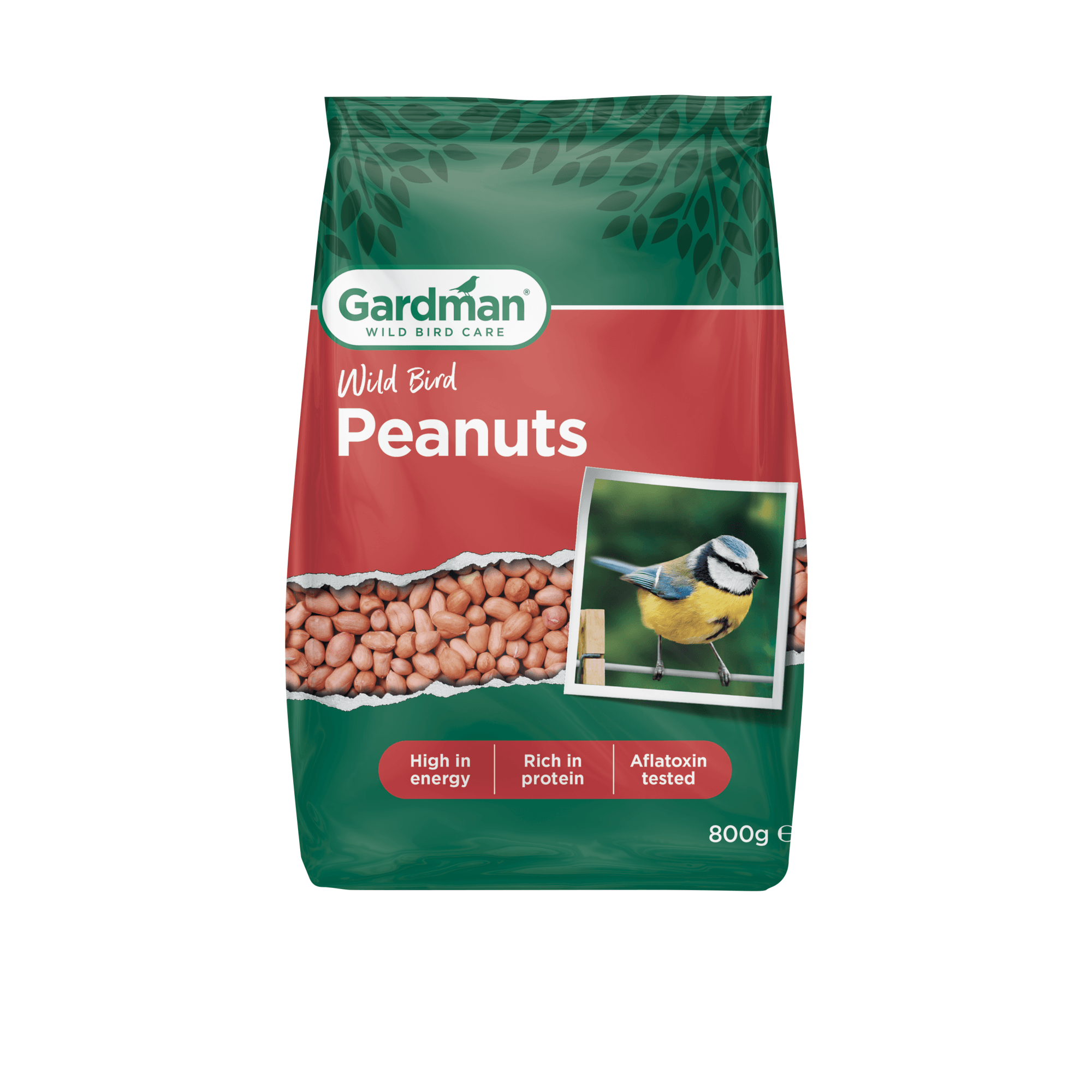 Gardman Peanuts For Birds - Blue/Coal 800G
