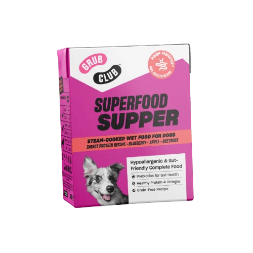 Grub Club Superfood Supper Wet Adult Dog Food - 390g