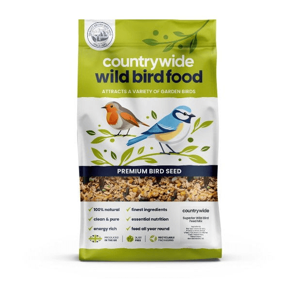 Countrywide Superior Wild Bird Feed Mix - Black 20Kg