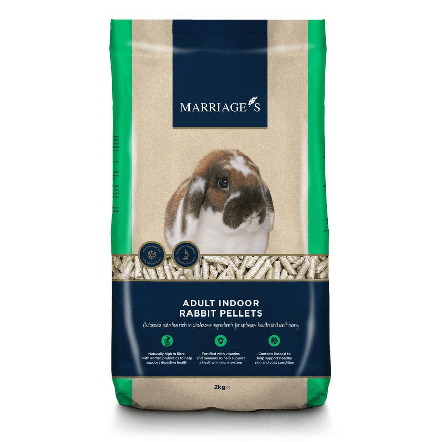 Marriages Adult Indoor Rabbit Pellets - 2Kg