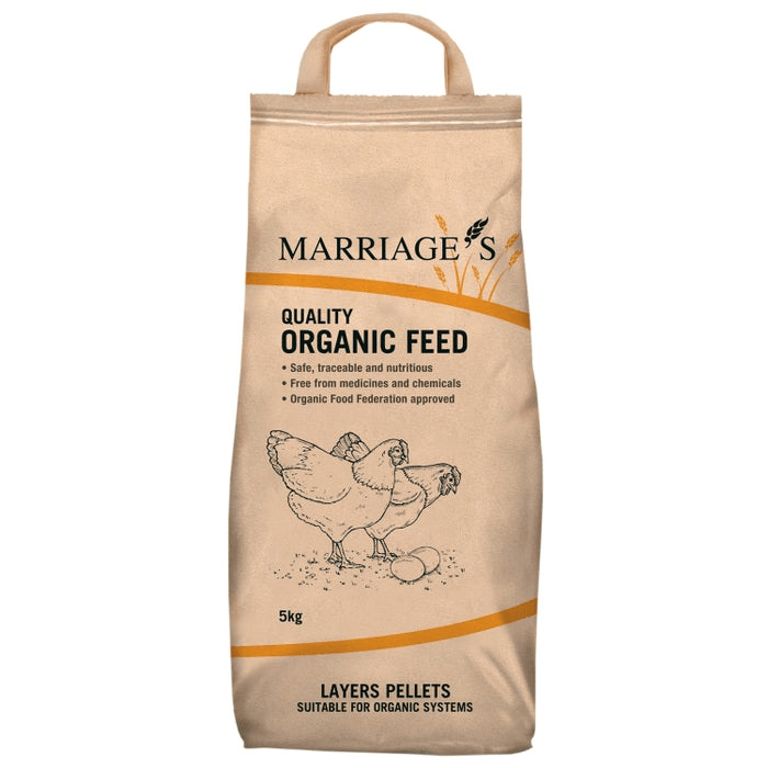 Marriages Organic Layers Pellets - 5Kg