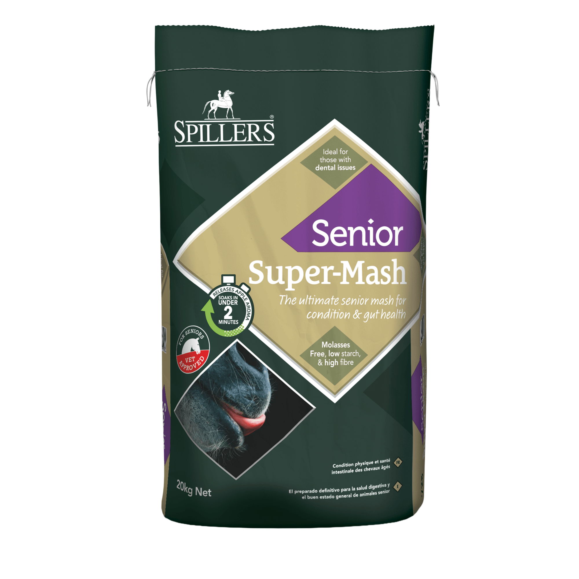 Spillers Senior Super-Mash For Horses - Bag 20Kg