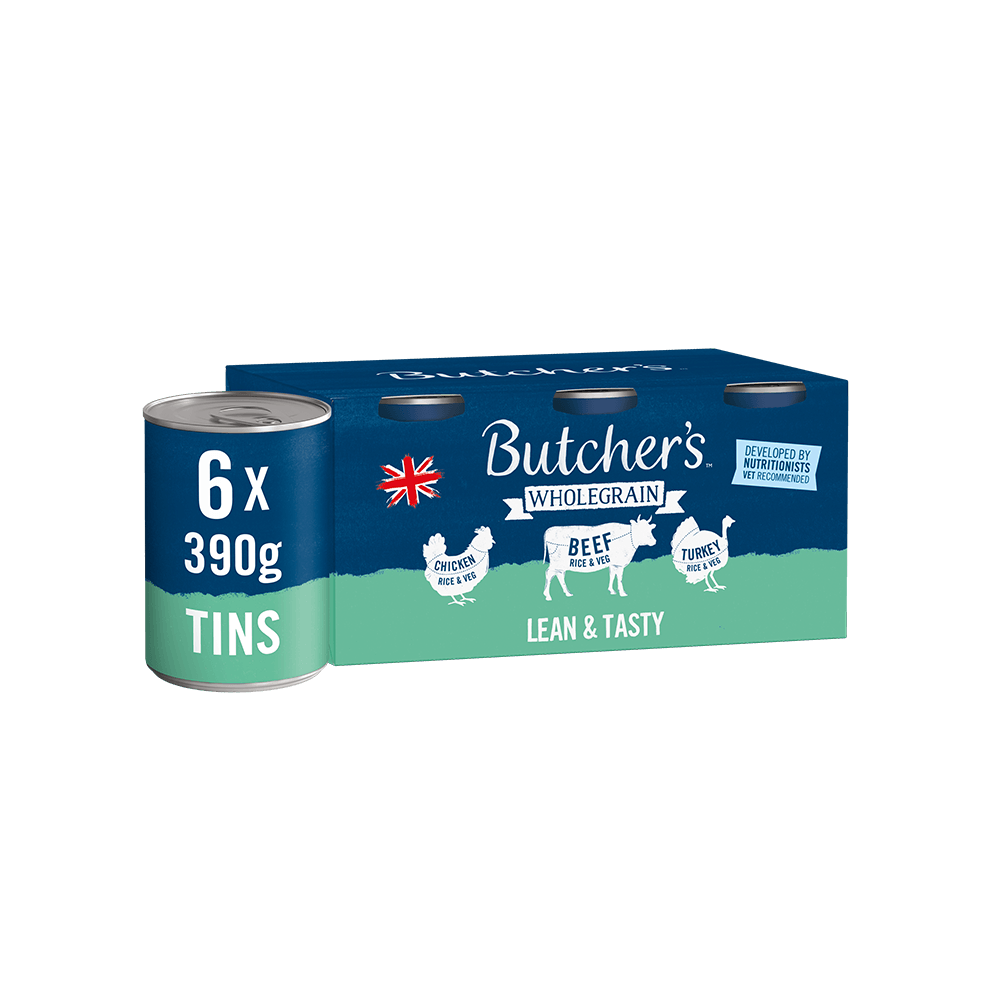Butchers Butcher's Lean And Tasty Adult Wet Dog Food Tins - X 390G Size 6