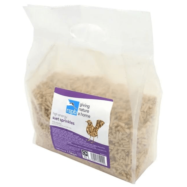 Rspb High Energy Suet Sprinkles Wild Bird Food - 1.5Kg