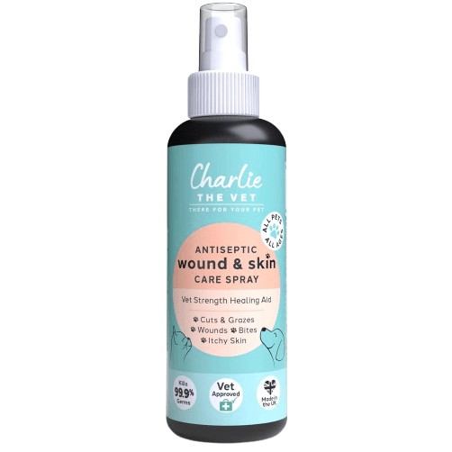 Charlie The Vet Antiseptic Wound And Skin Care Spray For All Animals - 100Ml
