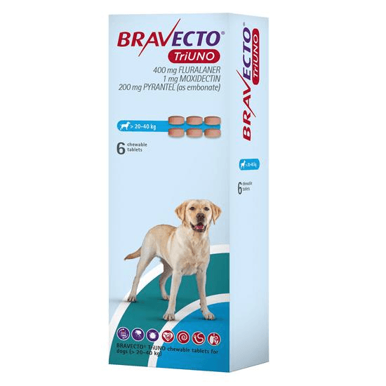 400mg (Dogs > 20–40 kg) » Pack of 6