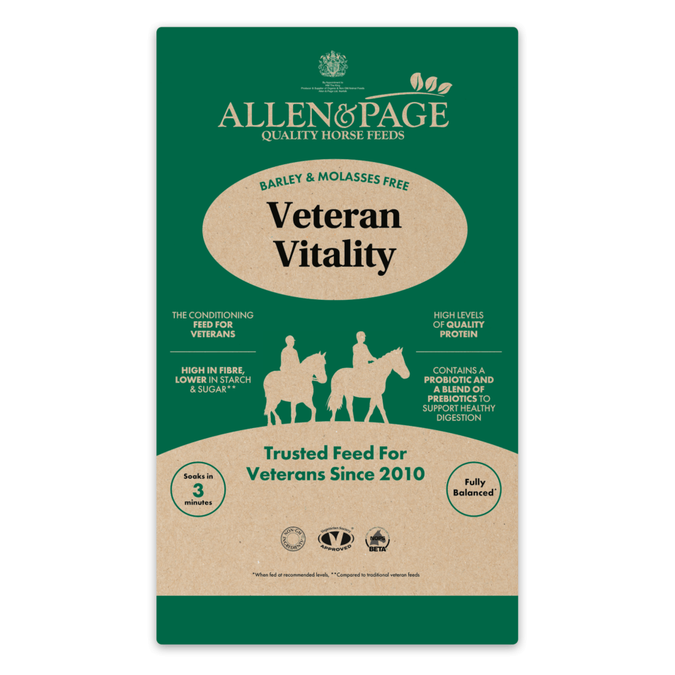 Allen And Page Veteran Vitality For Horses - Light 20Kg