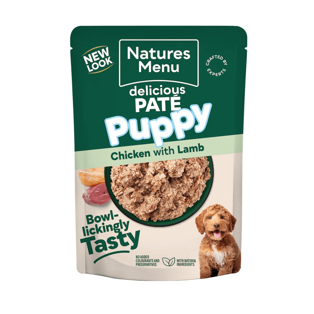 Natures Menu Chicken And Lamb Puppy Wet Dog Food - X 300G Size 8