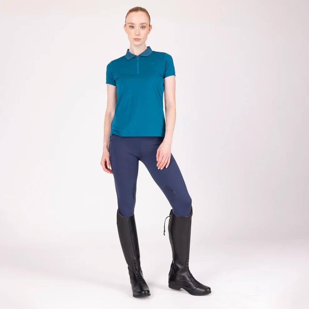 Aubrion React Rhythm Riding Tights Midnight - Large