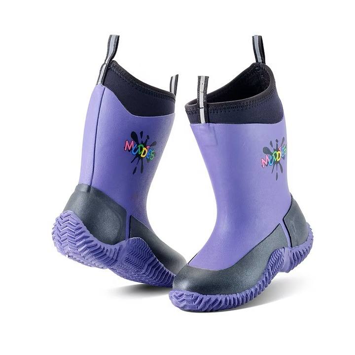 Grubs Icicle Violet Childrenand#039;S Boots - Violet/ - Uk Black Size 5.0
