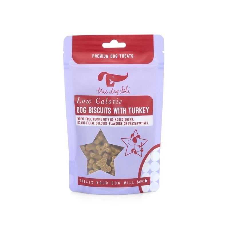 Petface Dog Deli Low Calorie Biscuits With Turkey For Dogs - Single 120G