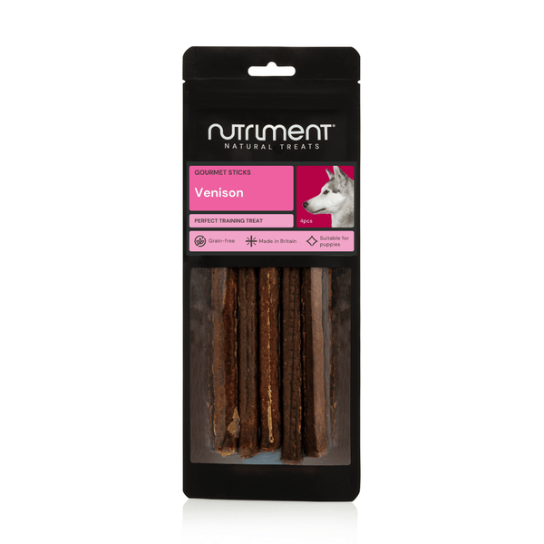 Nutriment Gourmet Sticks Venison Dog Treats - Sticks Size 4