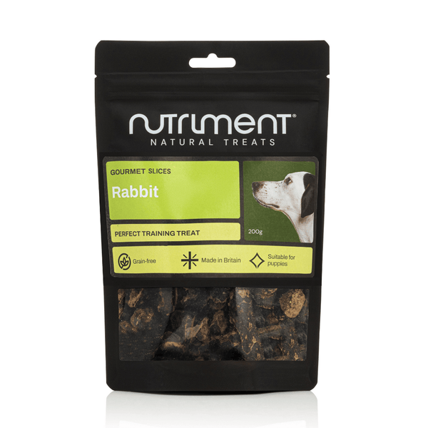 Nutriment Gourmet Slices Rabbit Dog Treats - 200G