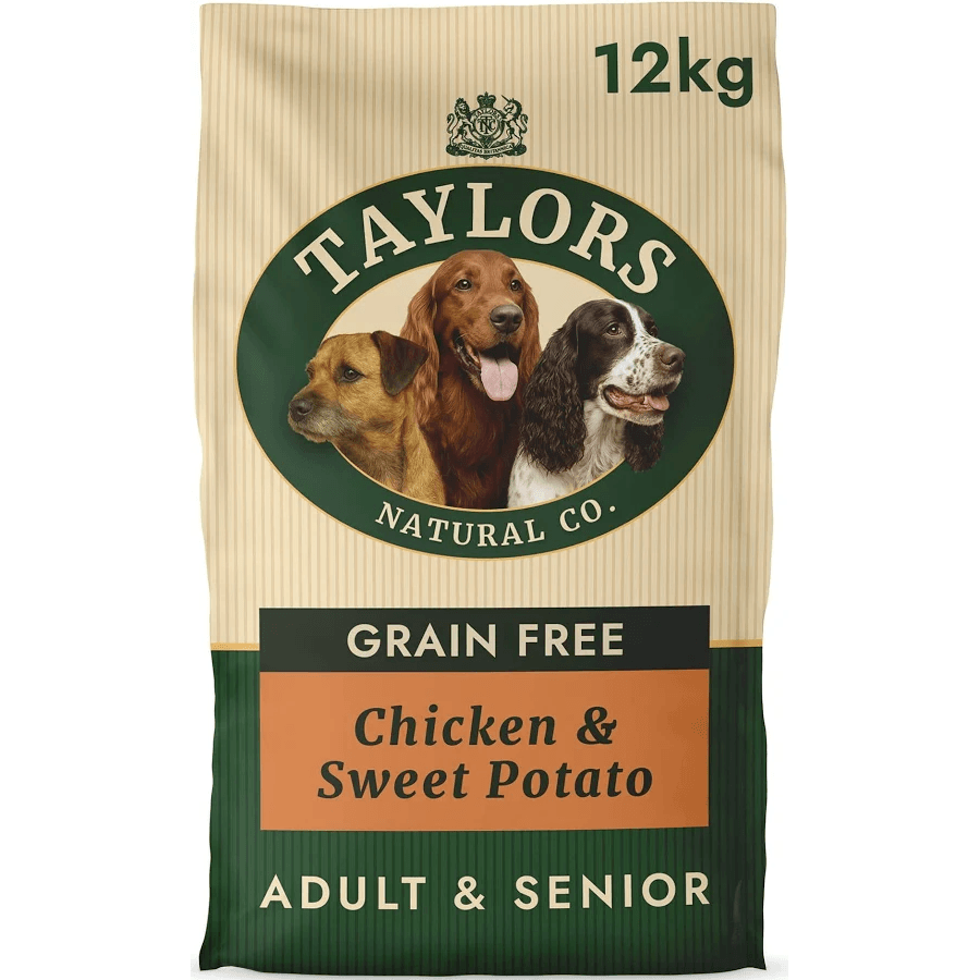 Taylor's Free Chicken And Sweet Potato Working Dog Food - Grain 12Kg