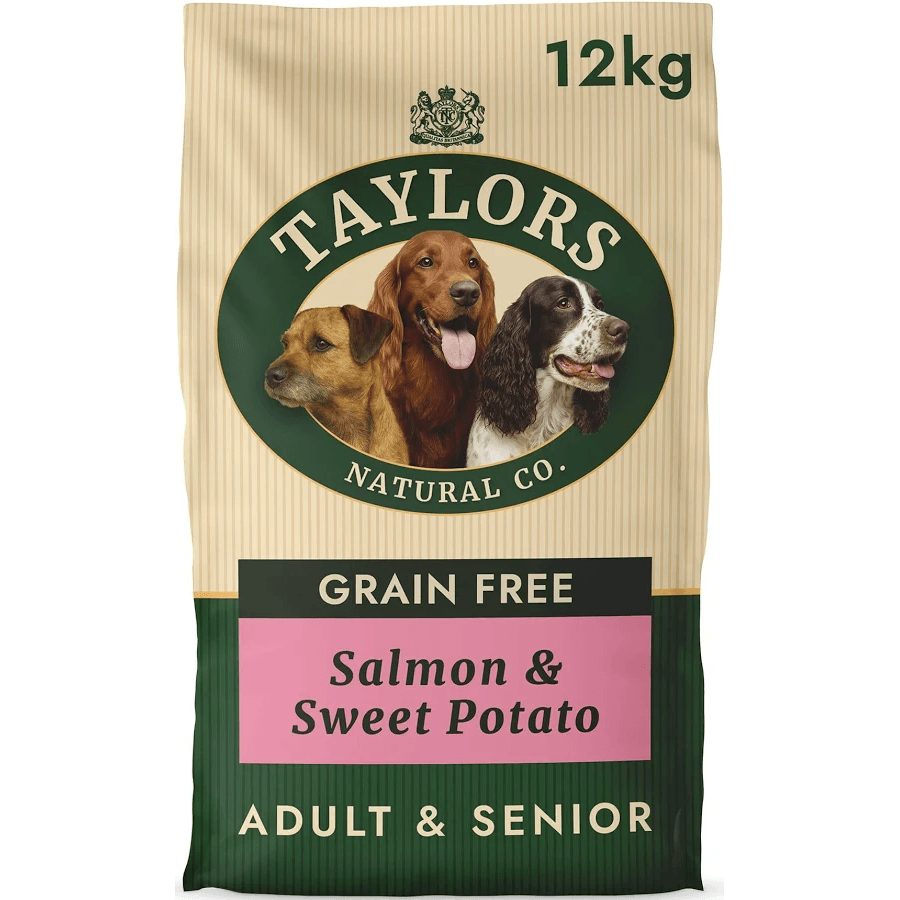 Taylor's Free And Sweet Potato Working Dog Food - Grain/Salmon 12Kg