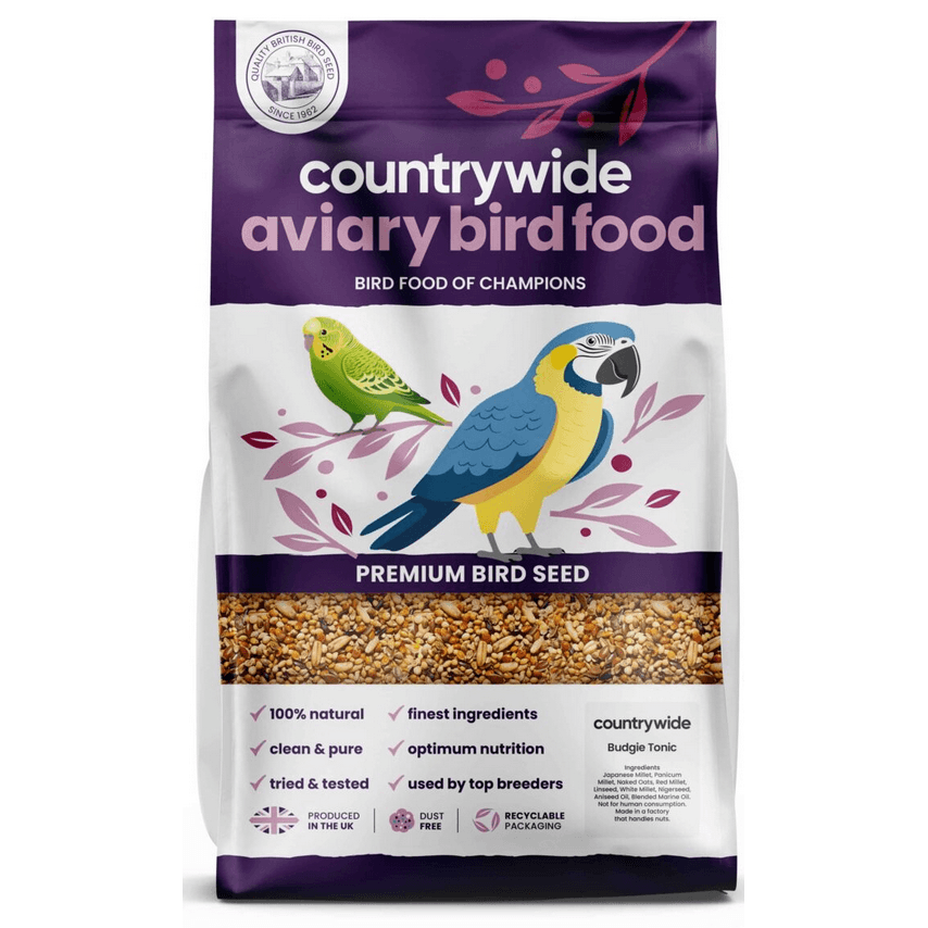 Countrywide Budgie Tonic Bird Food - 15Kg