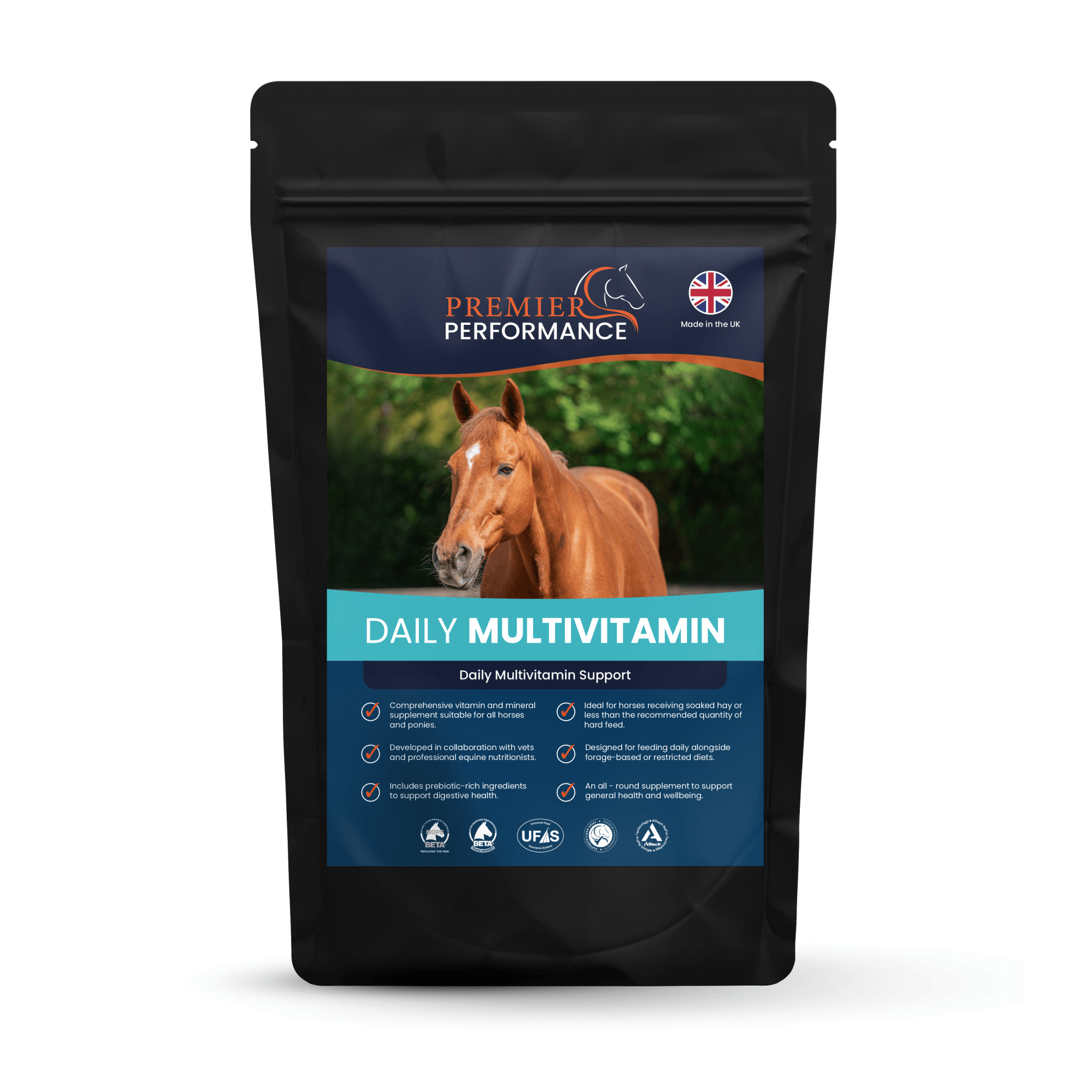 Premier Performance Daily Multivitamin For Horses - Servings Size 30