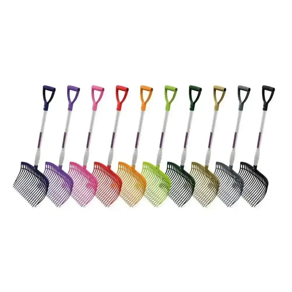 Km Elite Ultimate Telescopic Shavings Forks - Purple Small