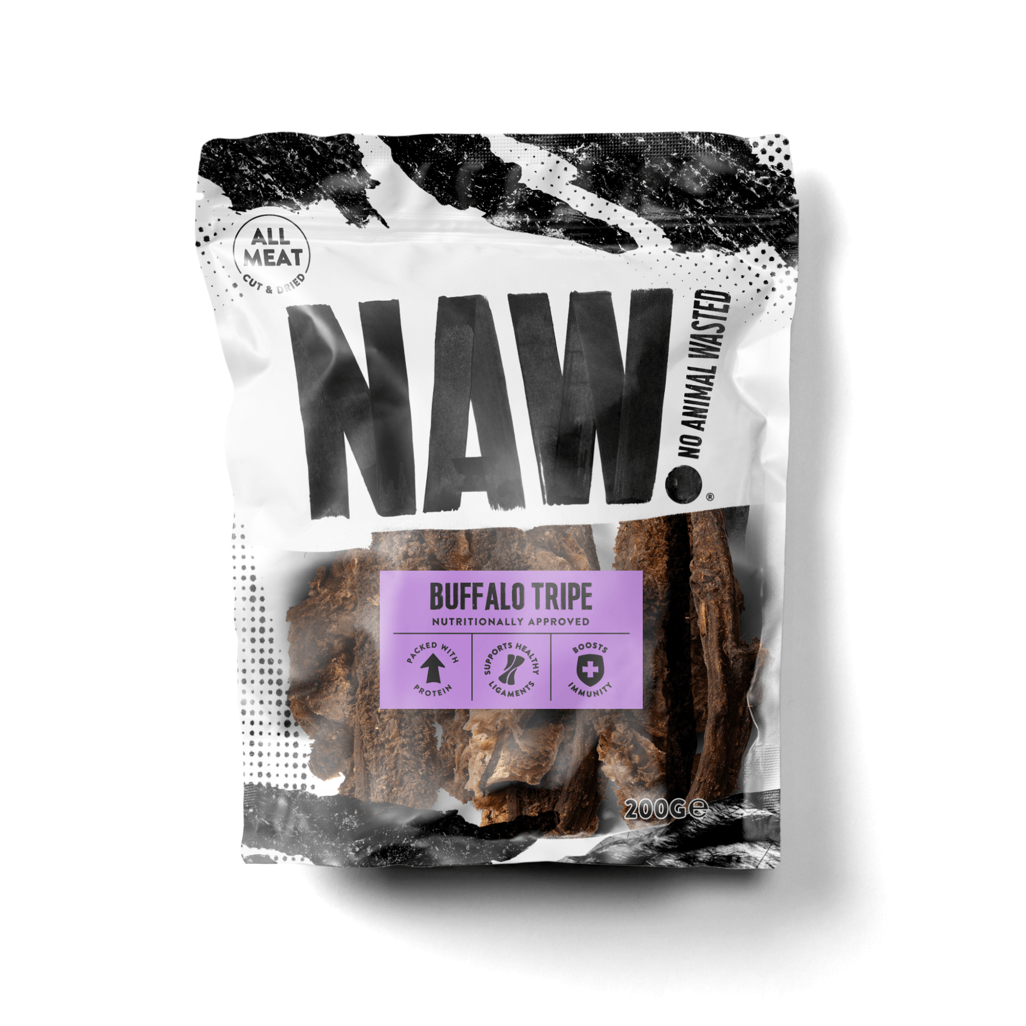 Naw Buffalo Tripe Dog Treats - 200G