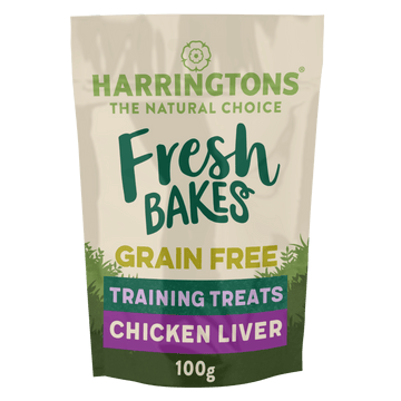 Harringtons Fresh Bakes Chicken Liver Dog Training Treats - 100G