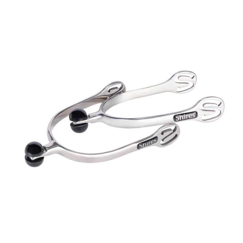 Shires Plastic Roller Ball Spurs - Gents