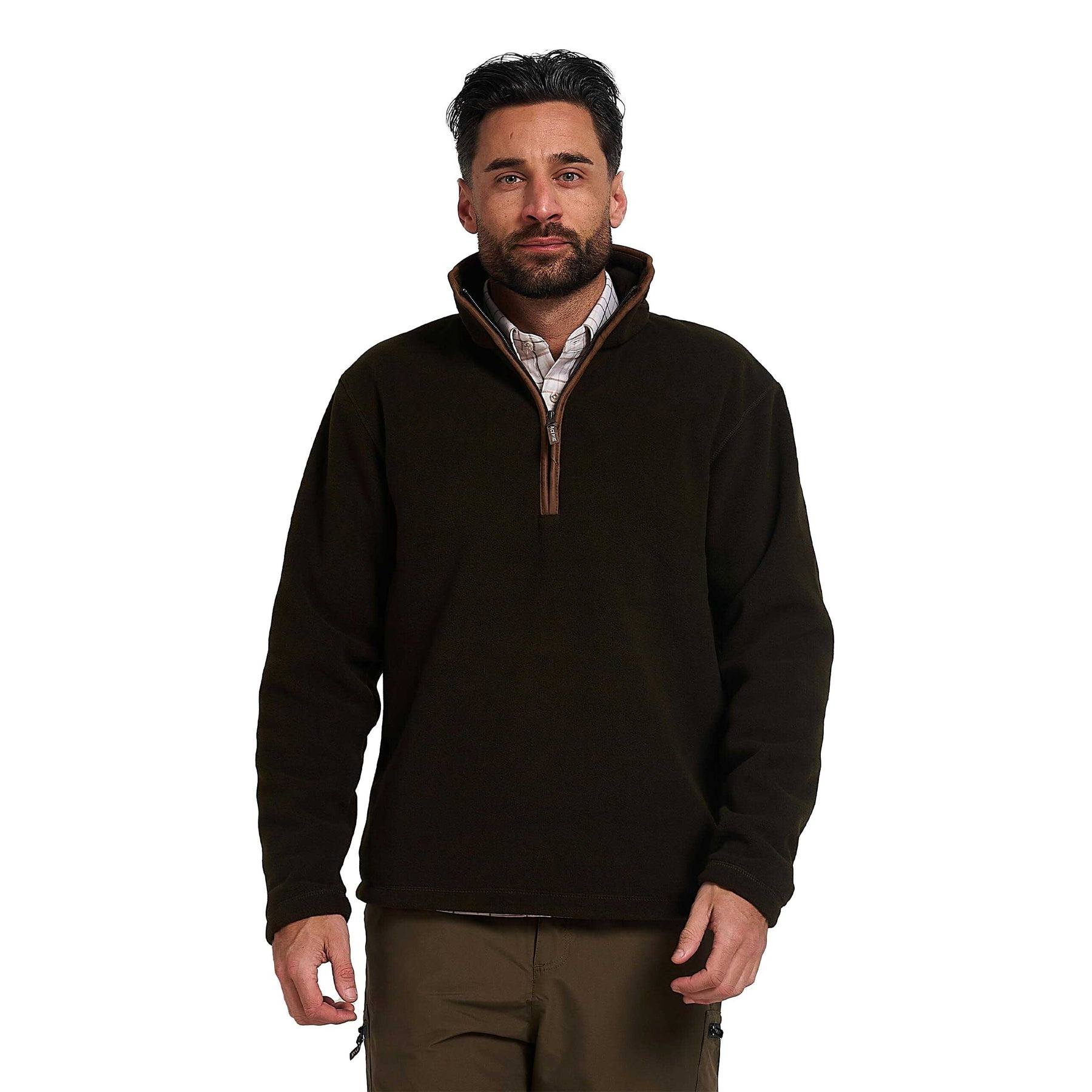 Jack Pyke Countryman Fleece Pullover Olive - Dark Extra Extra Large