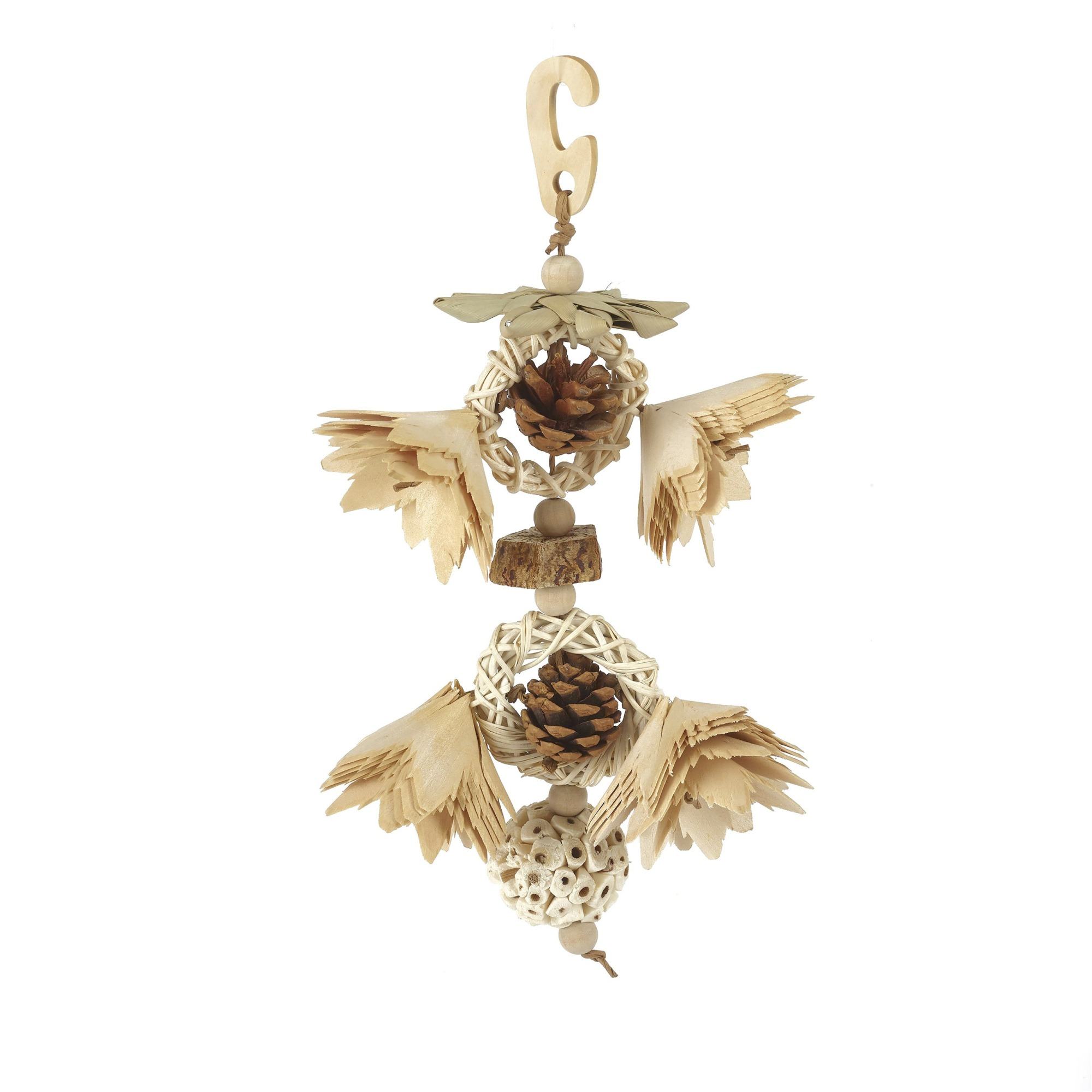 Rosewood Boredom Breaker Flowers 'N' Fun Medley Bird Toy - One Small
