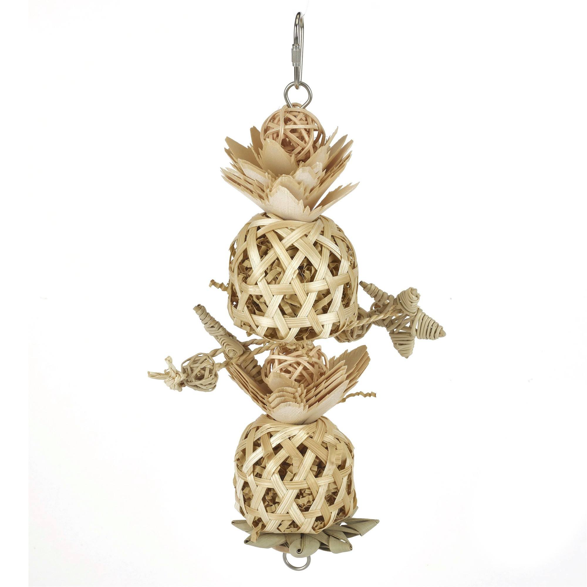 Rosewood Naturals Double Pineapple Bird Toy - One Small