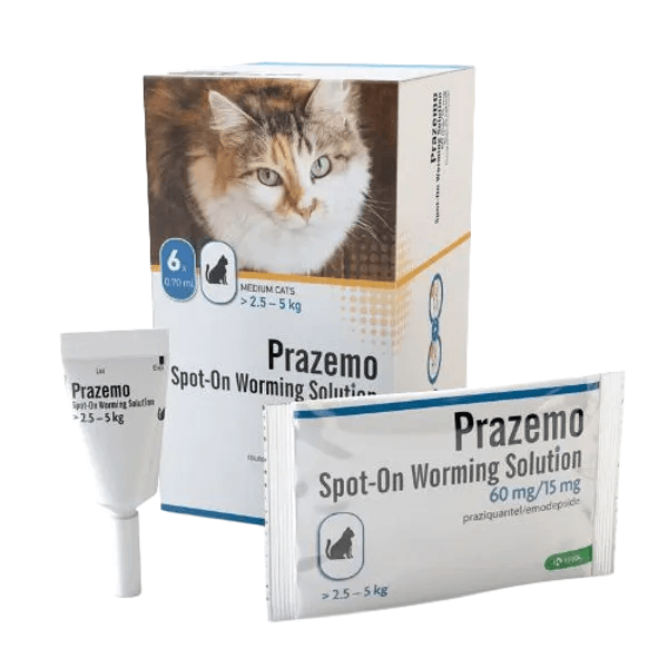 Medium Cats (2.5-5kg) - 6 pipettes