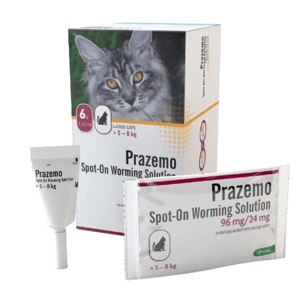 Large Cats (5-8kg) - 6 pipettes