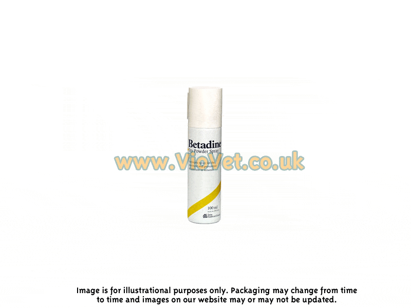 Betadine Dry Powder Antiseptic Spray