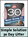 Simple Solution 30 Day Cat Litter