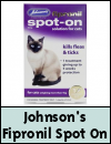 Johnson's Fipronil Spot-On for Cats